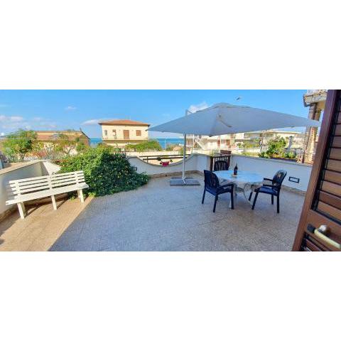 3 bedrooms house with sea view terrace and wifi at Alcamo