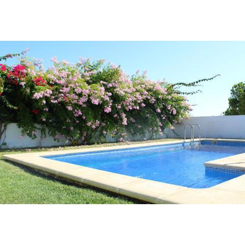 4 bedrooms villa with sea view private pool and terrace at Conil de la Frontera 1 km away from the beach