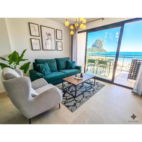 A007 - Apartamento moderno con espectaculares vistas al mar en la playa del Arenal Bol de Calpe