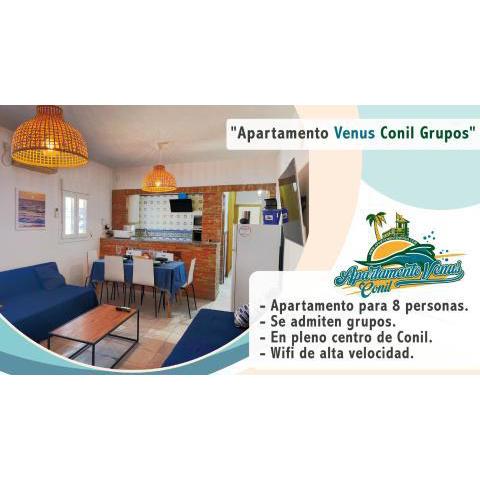 Apartamento Venus Conil Grupos 8 pax wifi