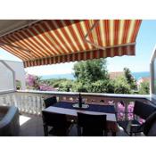 Apartment in Kožino with sea view, terrace, air conditioning, WiFi (4262-2)