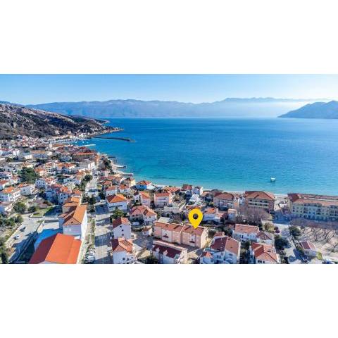 Apartments by the sea Baska, Krk - 19350