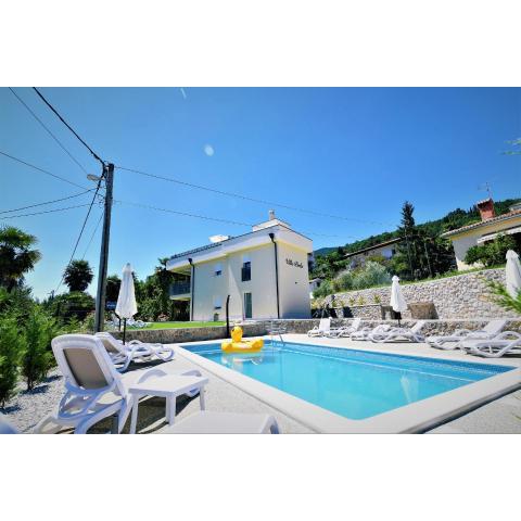 Apt3 - Villa Perla with swimming pool, Lovran - Opatija