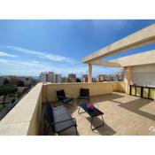 Attic with great terrace close to the sea