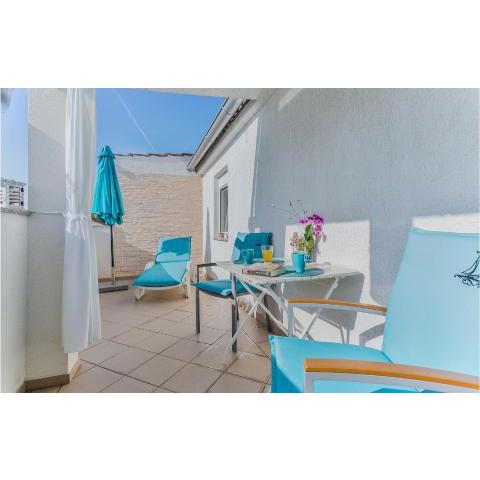 Awesome apartment in Nin with WiFi and 1 Bedrooms