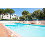 Awesome apartment in Quercianella with Outdoor swimming pool, WiFi and 1 Bedrooms