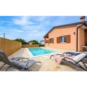 Awesome home in Buje with Outdoor swimming pool, WiFi and 2 Bedrooms