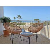 Beach front apartment with sea view Conil Santa Barbara A