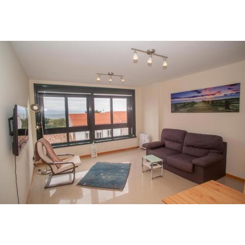 Beatiful holiday flat in Finisterre with sea views and next to the 