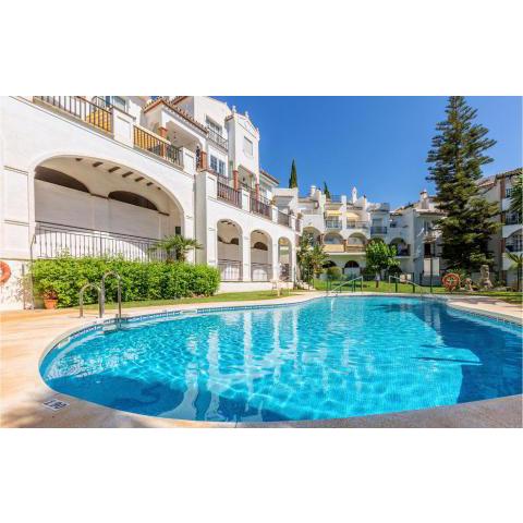 Beautiful apartment in Mijas with Outdoor swimming pool, WiFi and 2 Bedrooms