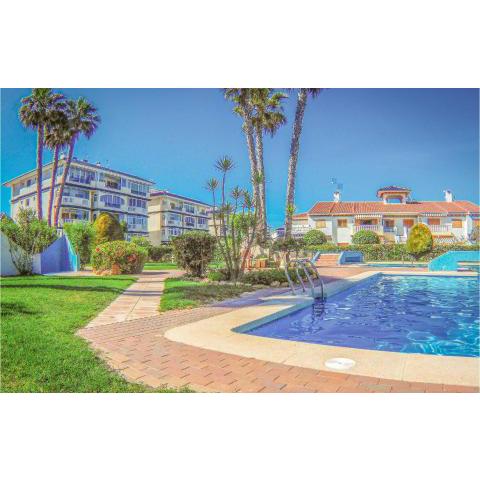 Beautiful Apartment In Torrevieja-la Mata With Wifi, Outdoor Swimming Pool And Swimming Pool