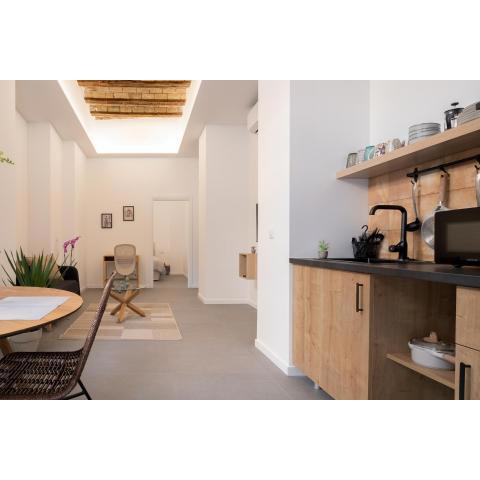 Beautiful Japandi Style Loft Apartment N1