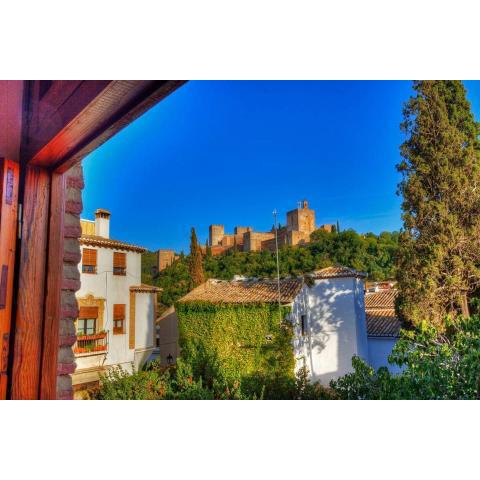 Breathtaking Alhambra view balconies, Albaizyn