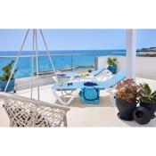 Breathtaking sea view flat for families in Crete