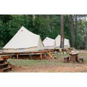 Camp 'Dvor' bell tent accommodation