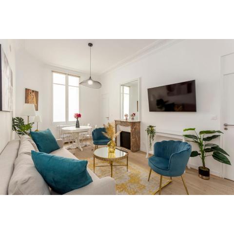 Cosy 2 bedrooms 1 bathroom apartment - Monceau