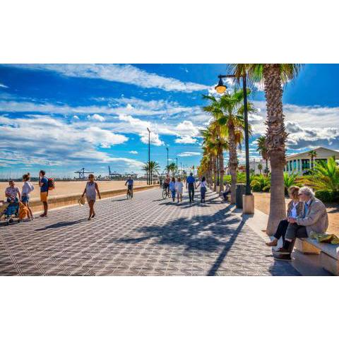 Cosy Modren Rooms on Valencia Beach