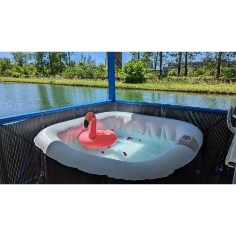 Cottage flottant jacuzzi privé en option gamme supérieure