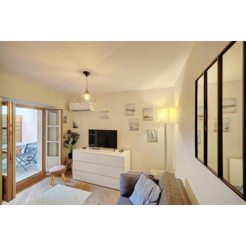 Cozy renovated 2-room apartment - Cannes Meynadier - 1BR3p