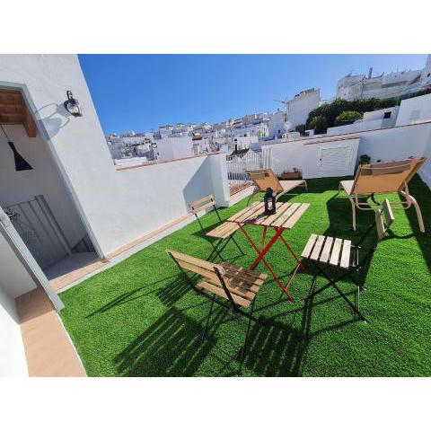 El Aljibe de Cobarrubias, Apartamento 3, terraza privada