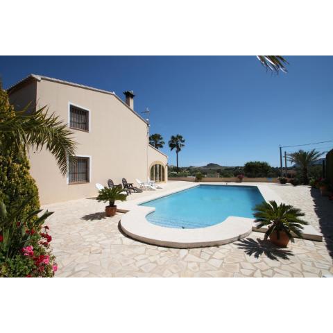 Finca Cantares - holiday home with private swimming pool in Benissa