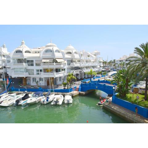 Great marina view 2 bedroom apartment Island complex in Puerto Marina