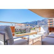 Large terrace with views on the cliffs at Balcon De Los Gigantes