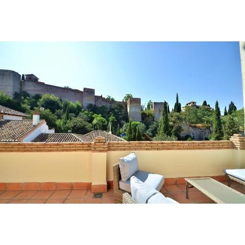 Loft Dar al- Horra , Terraza, parking & Vistas