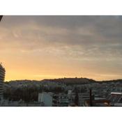 Luxury apartment near metro-Athens view