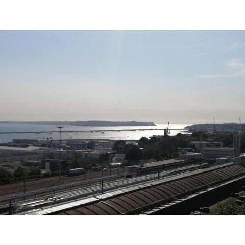 Magnifique appartement dernier étage avec Terrasse en Centre Ville, Vue Mer Panoramique