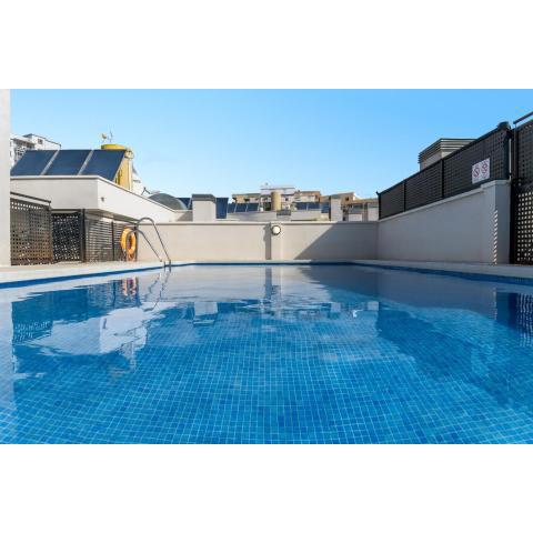 -MalagaSunApts- Modern CityCentre Pool&Parking