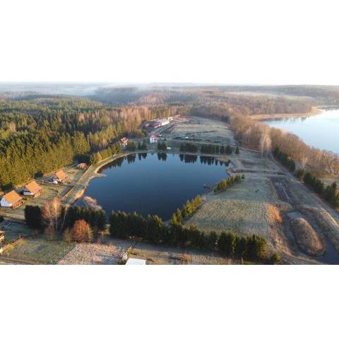 Mieszkanie nad jeziorem Rydzówka+prywatny staw+plaża+Mazury