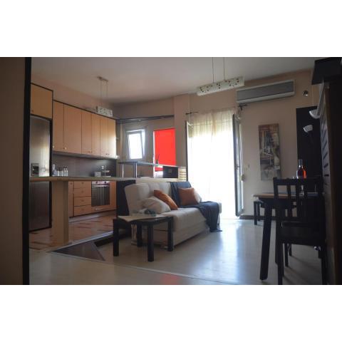 Modern apartment, 5΄ walk from central metro station