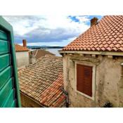 Old stone house St Lawrence in the heart of Sibenik's old town