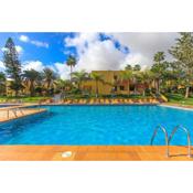 Palmira terrace and pool view iRent Fuerteventura