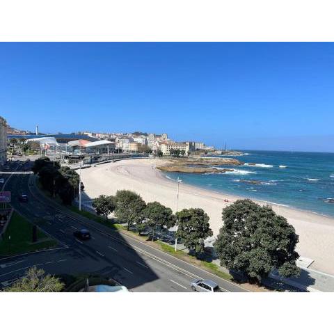 Primera línea de playa de Riazor