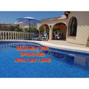 Private Villa with pool amazing view of la Cumbre