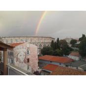 Pula postcard view apartment