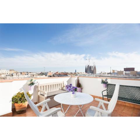 Sagrada Familia Attic - Terrace Bcn Views