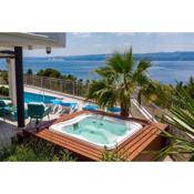 Seaview Villa Marija with Pool, Jacuzzi, Sauna