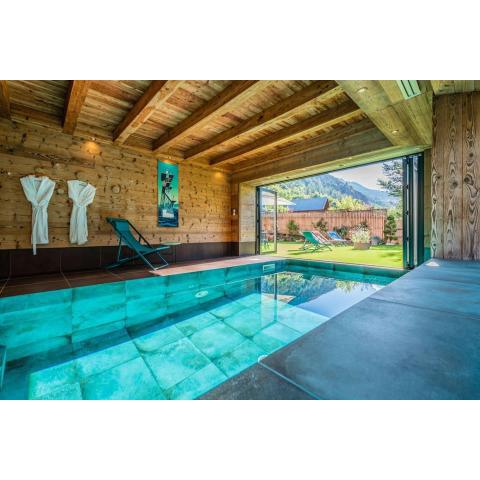 Serre-chevalier Chalet Orion piscine cinéma