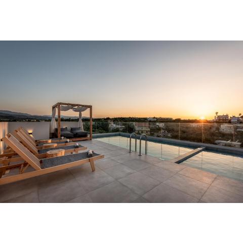 Soleado Villa Chania (rooftop pool)