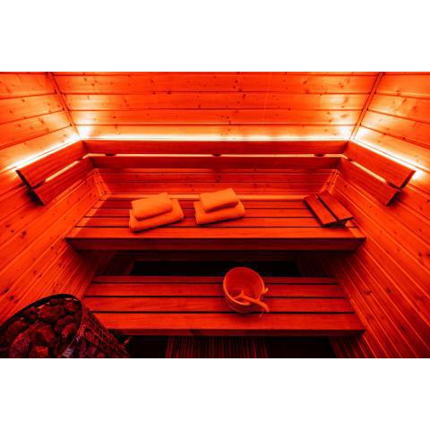 SPA LOVE APARTAMENT SAUNA JACUZZI Romantyczny apartament dla zakochanych