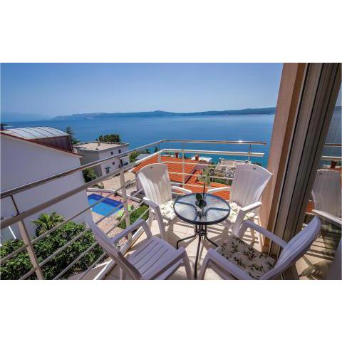 Stunning apartment in Crikvenica with 1 Bedrooms and WiFi