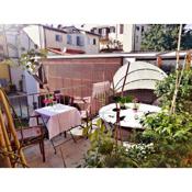 terrace apartment in santo spirito district