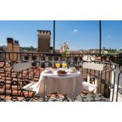 Terrace apt in Piazza Strozzi-center of Florence