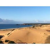 Torre dei Corsari mit Aussicht auf Meer und Dune