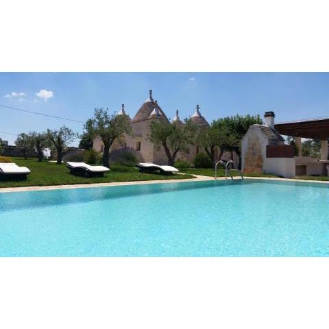 Trulli Terrarossa con Piscina