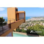 VILLA DUMAS WITH AMAZIING SEA VIEWS, A/C AND PRIVATE POOL