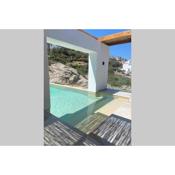 Villa Sorriso - Orkos Beach, pool, jacuzzi, sea view